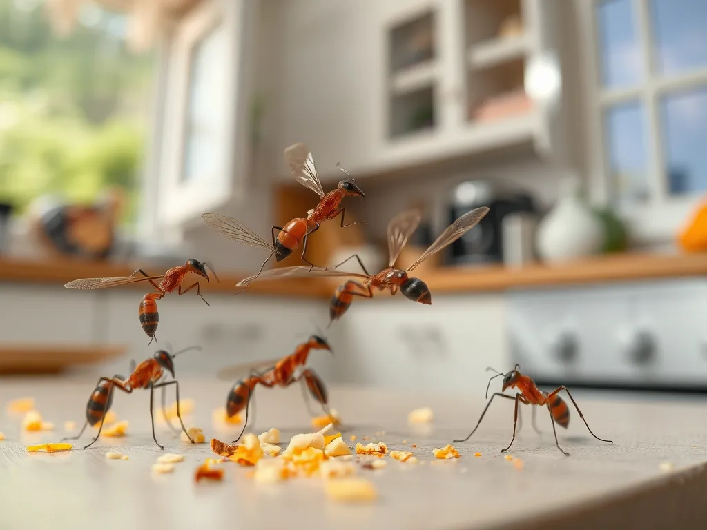 Latające mrówki: jak skutecznie się ich pozbyć?