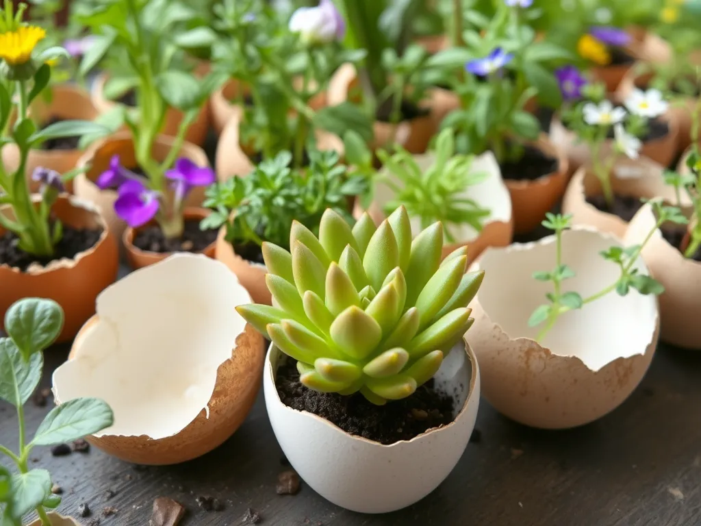 Jakie rośliny najlepiej rosną przy użyciu skorupek jajek?