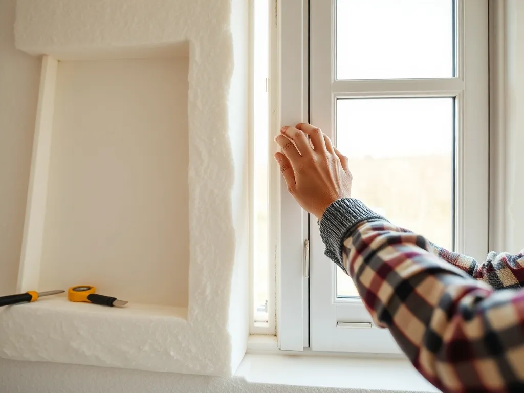 Jak prawidłowo zastosować styropian wokół okien?