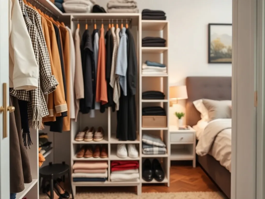 Jak wydzielić garderobę w sypialni? Praktyczne porady i inspiracje