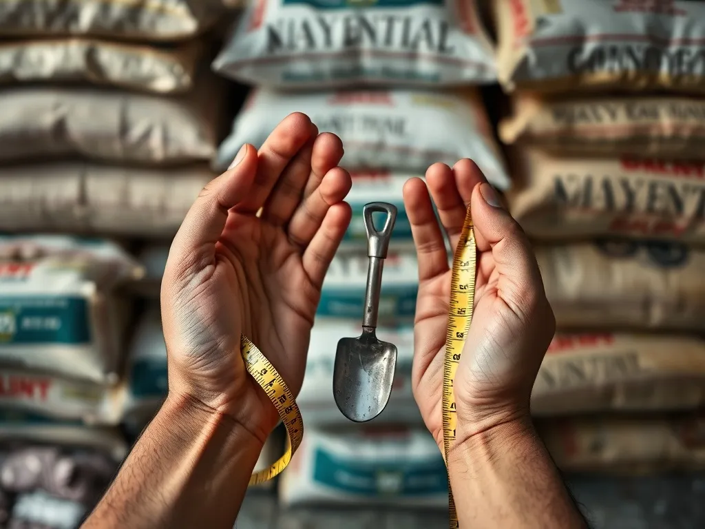 Ile zaprawy z worka cementu potrzebujesz do budowy?