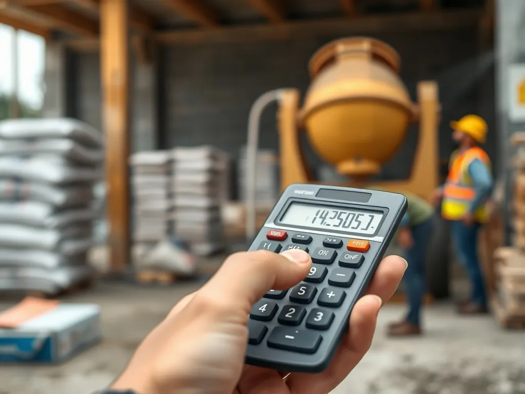 Ile worków cementu na betoniarkę? Oto praktyczny przewodnik