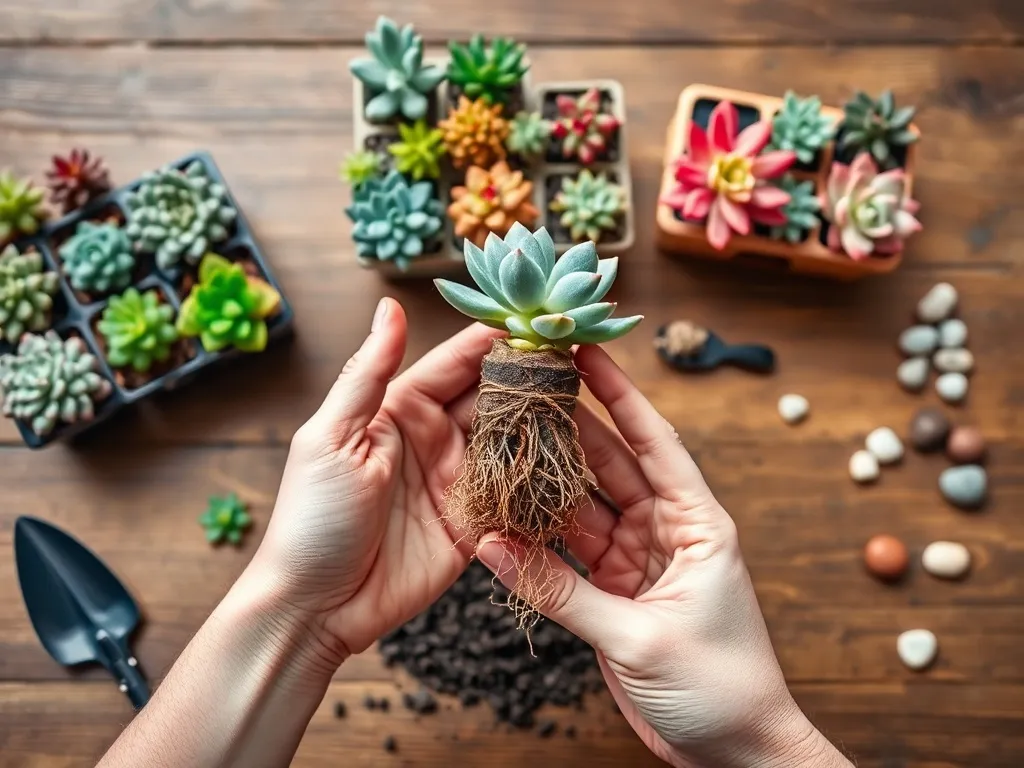 Jak przesadzać sukulenty: krok po kroku do zdrowych roślin
