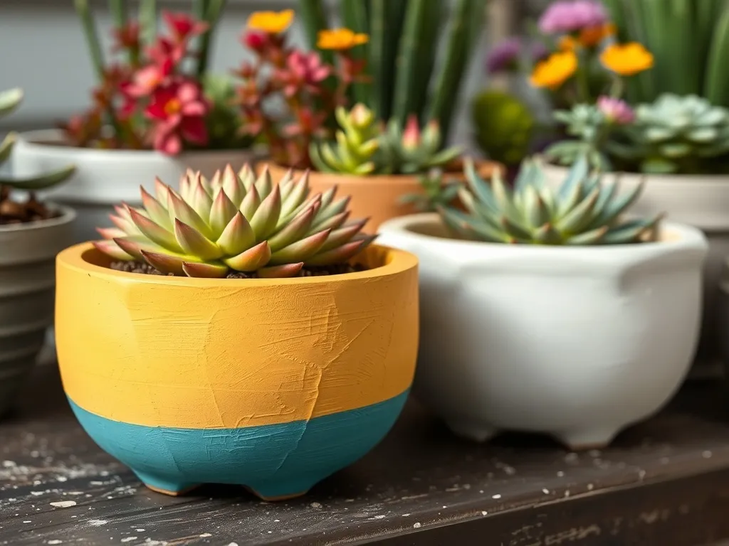 Czym pomalować donice z cementu? Praktyczne porady i inspiracje