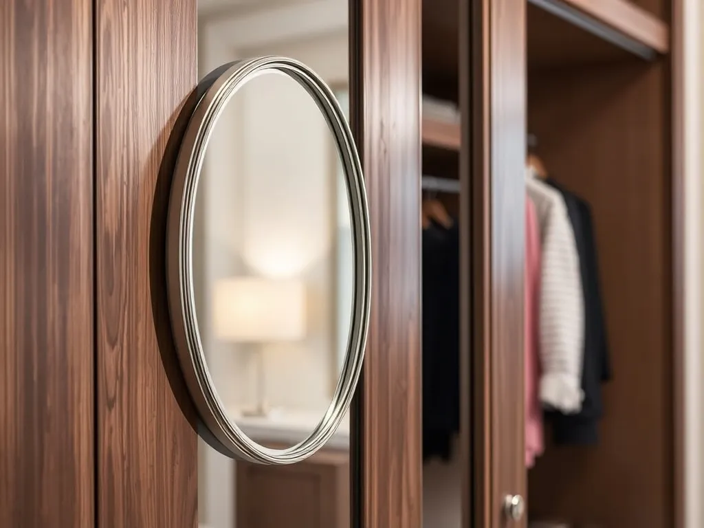 Jakie lustro na drzwi szafy wybrać? Praktyczne porady i inspiracje