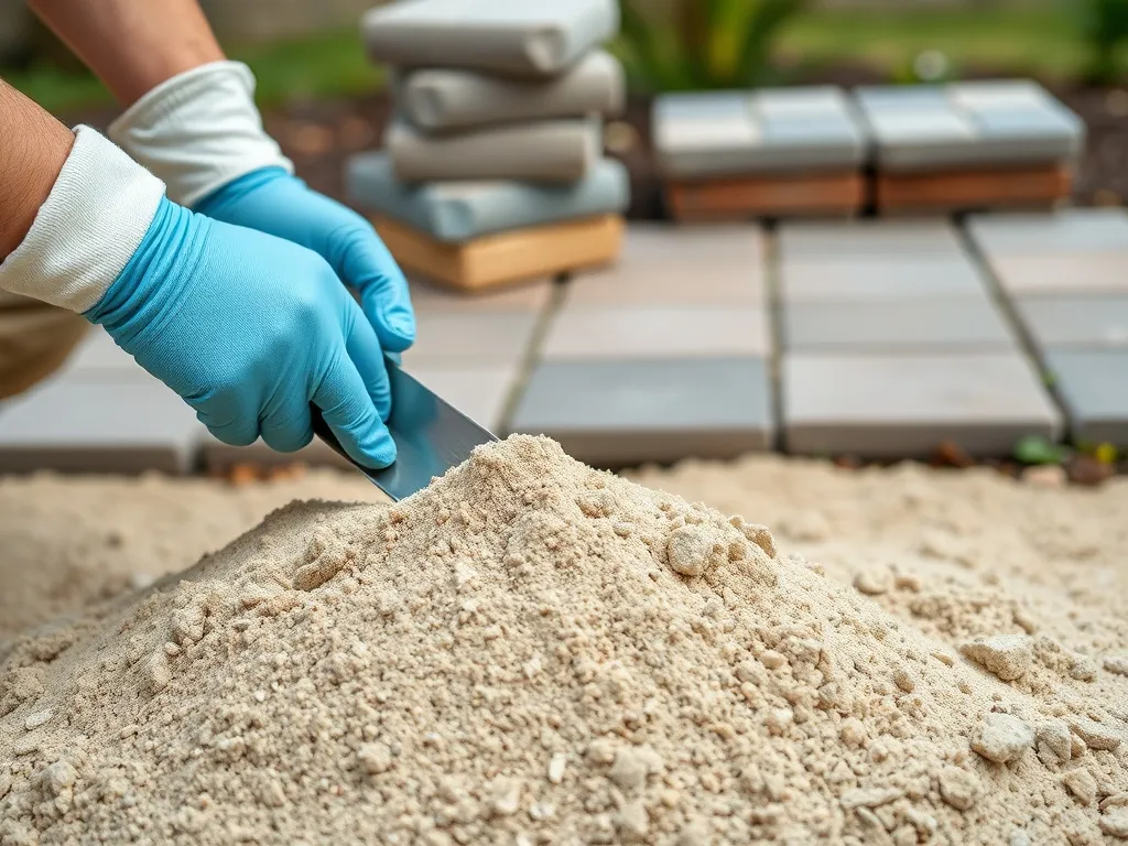 Ile cementu do piasku pod kostkę brukową? Sprawdź nasze porady!