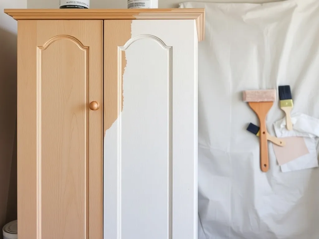 Jak pomalować szafę na biało? Przewodnik krok po kroku
