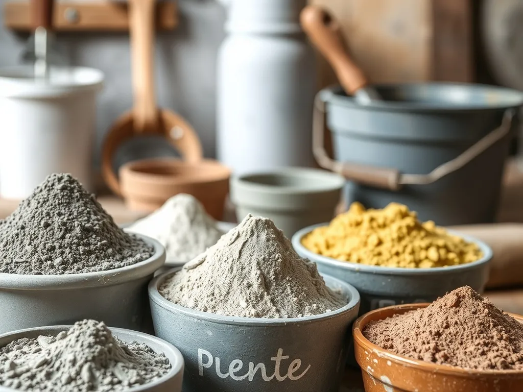 Jaki cement do odlewów? Wybór idealnego materiału do projektów