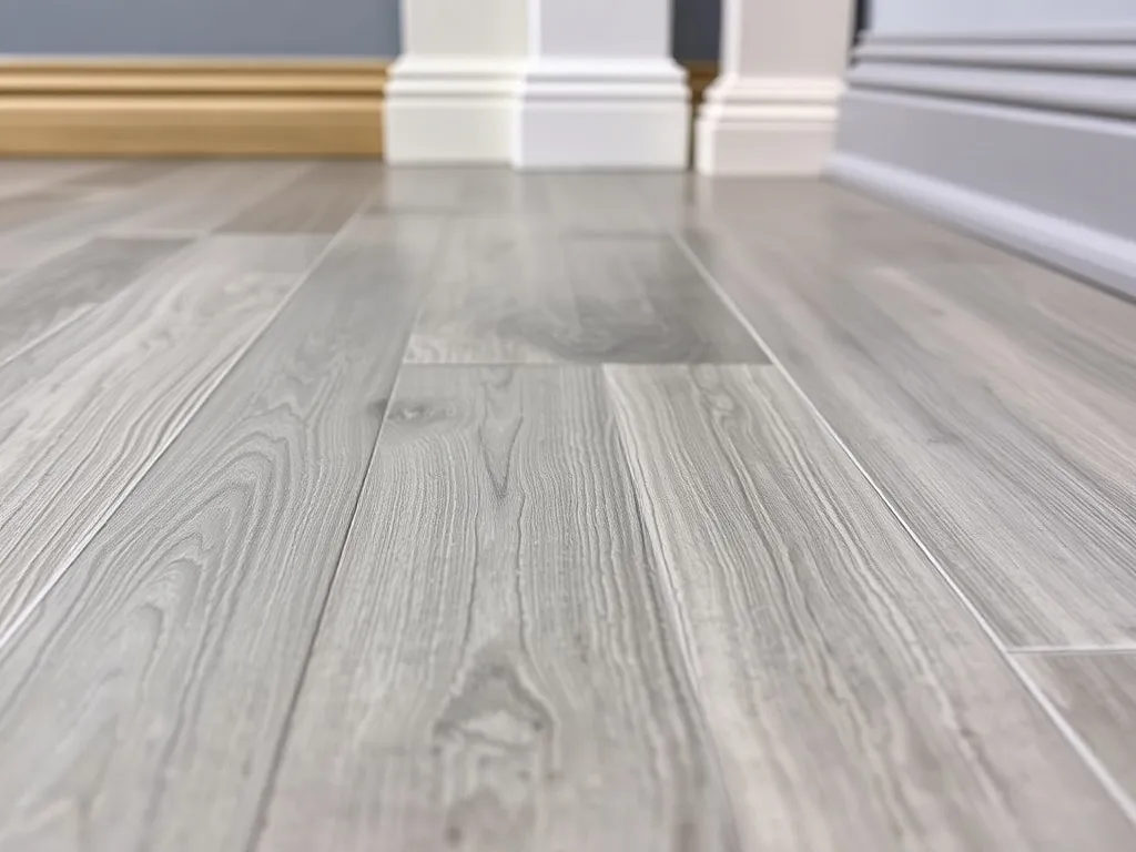 Szara podłoga: jakie listwy najlepiej do niej pasują?