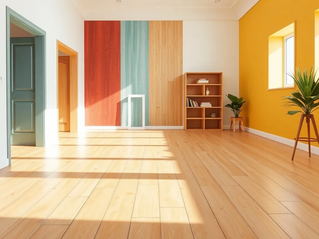 Jasna podłoga: jakie ściany będą idealne do Twojego wnętrza?