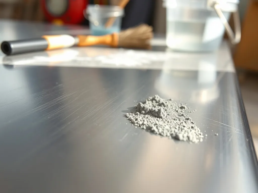 Jak usunąć cement z metalu? Sprawdzone metody i porady